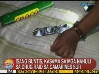 UB: Isang buntis, kasama sa mga nahuli sa drug raid sa CamSur