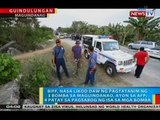 BIFF, nasa likod daw nag pagtatanim ng 3 bomba sa Maguindanao, ayon sa AFP