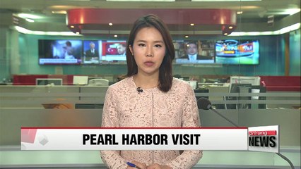 Japanese PM Shinzo Abe makes historic visit to Pearl Harbor