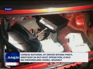 Saksi: Chinese national at driver niyang Pinoy, arestado sa buy-bust operation