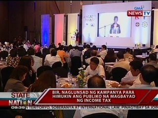 SONA: BIR, naglunsad ng kampanya para himukin ang publiko na magbayad ng income tax