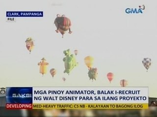 Saksi: Mga Pinoy animator, balak i-recruit ng Walt Disney para sa ilang proyekto