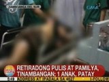 UB: Retiradong pulis at pamilya, tinambangan sa Zamboanga Del Sur