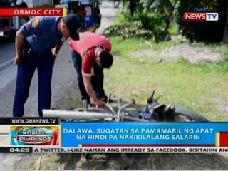 BP: Dalawa, sugatan sa pamamaril ng apat na hindi pa nakikilalang salarin