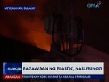 SAKSI: Pagawaan ng plastic, nasusunog