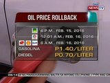 SONA: Ilang kumpanya ng langis, may bawas-presyo sa mga produktong petrolyo