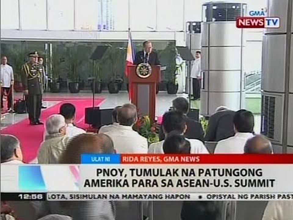 BT: PNoy, tumulak na patungong Amerika para sa ASEAN-U.S. Summit