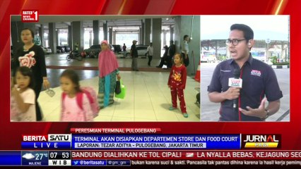 Terminal Bus Terpadu Pulogebang Siap Diresmikan