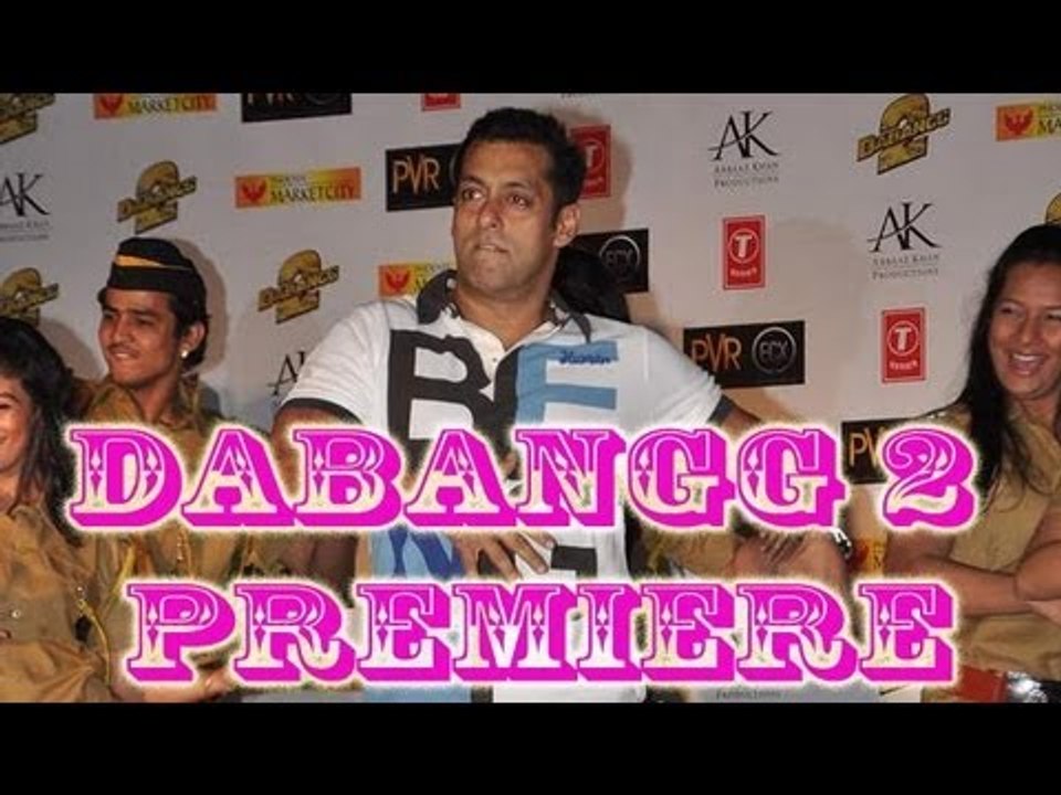 Salman Khan, Arbaaz Khan, Sonakshi Sinha, Malaika Arora And Other Celebs At 'Dabangg 2' Premiere