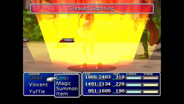 Final Fantasy VII Part 038 - Second Mithril and Limit Break Farming - Yuffie and Vincent