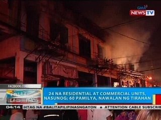 BP: 24 na residential at commercial units, nasunog