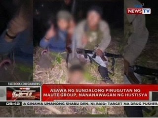 Asawa ng sundalong pinugutan ng maute group, nananawagan ng hustisya