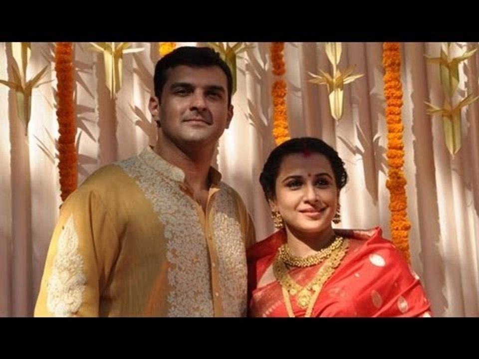 Vidya Balan And Siddharth Roy Kapur Tie The Knot