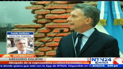 Cristina Fernández está dispuesta ir a los juicios para que entiendan que es una perseguida política: abogado a NTN24