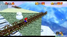 Super Mario 64-Course 4-Cool,Cool Mountain-Snowman,s Lost His Head-Star 5