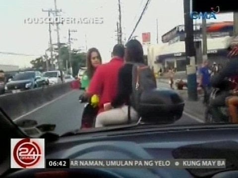 Lady enforcer na sinagasaan ng rider, nagpasalamat sa mga tumulong lalo na sa siklistang humabol