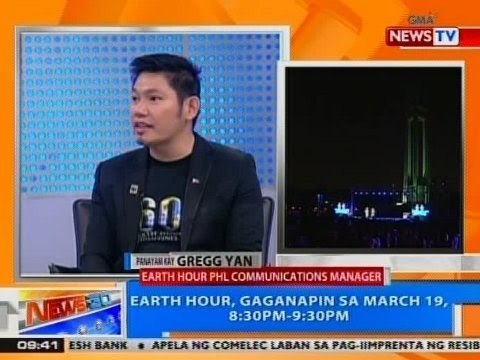 NTG: Earth Hour, gaganapin sa March 19, 8:30 p.m. - 9:30 p.m.
