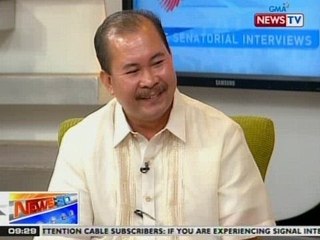 NTG: Oplan e-Leksyon: The senatorial interviews: Allan Montaño