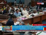 Pagdinig ng Senate blue ribbon committee kaugnay sa umano'y money laundering (Part 2)