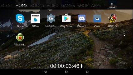 Slimmed down Windows XP on Amazon Fire