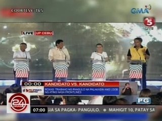 24 Oras: Fact-checking sa ilang pahayag ng mga kandidato sa debate