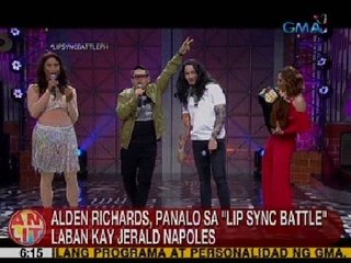 UB: Alden Richards, panalo sa 'Lip Sync Battle' vs. Jerald Napoles