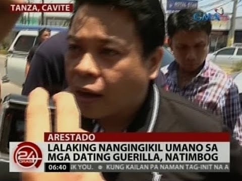 24 Oras: Lalaking nangingikil umano sa mga dati...
