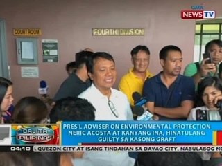 BP: Neric Acosta at kanyang ina, hinatulang guilty sa kasong graft