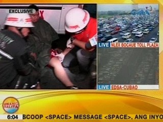 Descargar video: UB: Rider, sugatan matapos bumangga ang sinasakyang motorsiklo sa taxi sa QC