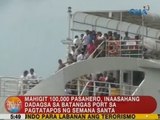 UB: Mahigit 100k pasahero, inaasahang dadagsa sa Batangas Port sa pagtatapos ng Semana Santa