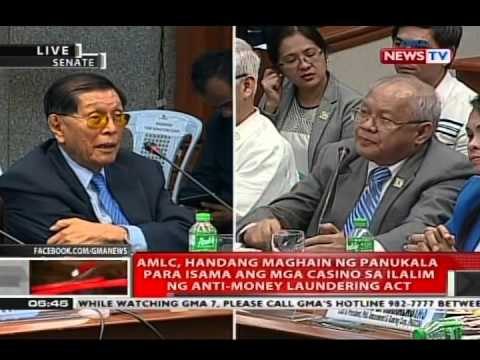 Pagdinig ng Senado tungkol sa umano'y $81-M money laundering sa mga bangko at casino