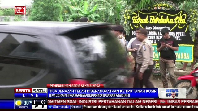 Korban Pembunuhan di Pulomas akan Dimakamkan di Tanah Kusir