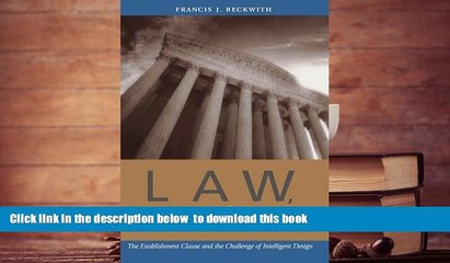 READ book  Law, Darwinism, and Public Education: The Establishment Clause and the Challenge of