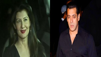 Sangeeta Bijlani Meets Salman Khan On His 51st Birthday