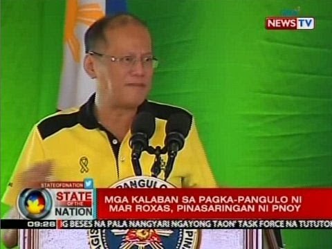 SONA: PNoy, isa-isang binakbakan ang mga kalaban ni Mar Roxas pagka-pangulo