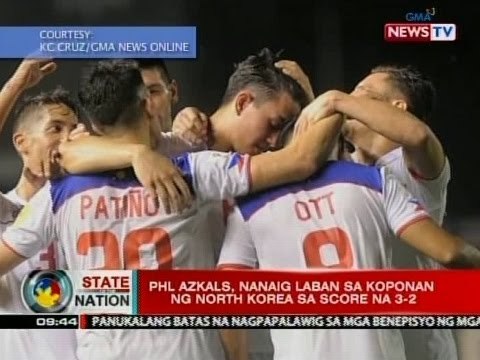 SONA: PHL Azkals, nanaig laban sa North Korea sa score na 3-2
