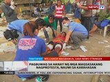 Pagbuwag sa hanay ng mga magsasakang nagprotesta, nauwi sa karahasan