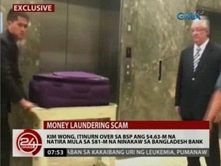 Kim Wong, itinurn over sa BSP ang $4.63-M na natira mula sa $81-M na ninakaw mula sa Bangladesh Bank