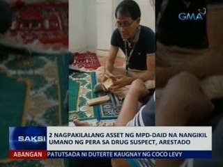 Saksi: 2 nagpakilalang asset ng MPD-DAID na nagikil umano ng pera sa drug suspect, arestado