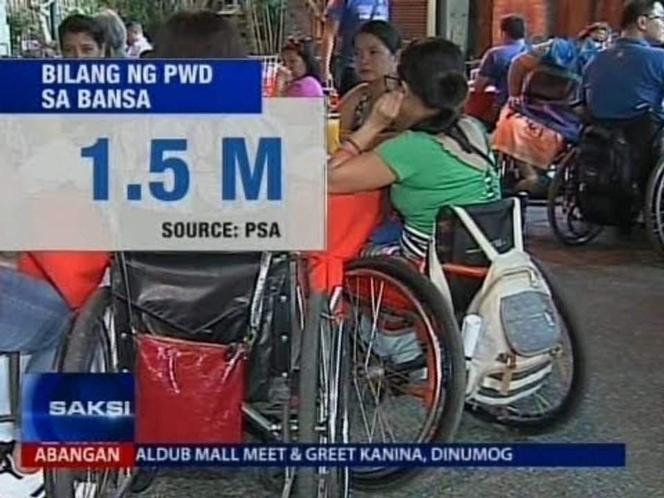 Saksi: Batas na nagpapalawig sa mga benepisyo ng PWD, pinirmahan na ni PNoy