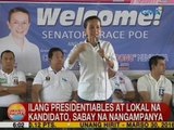 UB: Ilang presidentiable at lokal na kandidato, sabay na nangampanya