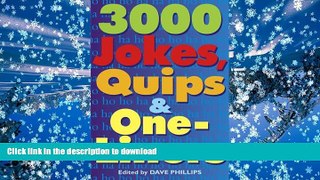 FREE [PDF]  3,000 Jokes, Quips, and One-Liners  FREE BOOK ONLINE