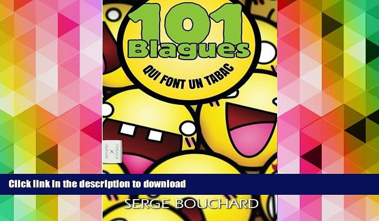 FREE [PDF]  101 Blagues Qui Font Un Tabac (French Edition)  FREE BOOK ONLINE