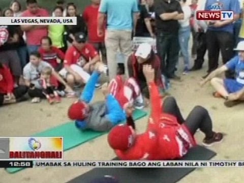 Update kaugnay sa laban nina Manny Pacquiao at Timothy Bradley Jr.