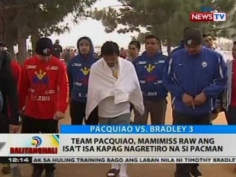 Team Pacquiao, mamimiss raw ang isa't isa kapag nagretiro na si Pacman
