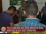 UB: 3 kabilang ang isang menor de edad, arestado sa buy-bust operation sa Alabang, Muntinlupa