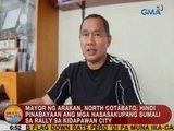 UB: Mayor ng Arakan, Cotabato, hindi pinabayaan ang mga nasasakupang sumali sa rally sa Kidapawan