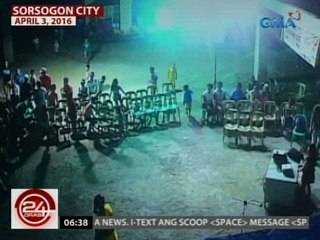 24 Oras: PDP-Laban political rally, binulabog ng mga armadong lalaki