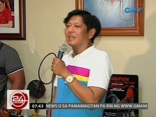 24 Oras: Nakaw na yaman ng Pamilya Marcos, dapat isauli ayon sa ilang kandidato sa pagka-VP