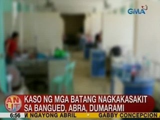 UB: Kaso ng mga batang nagkakasakit sa Bangued, Abra, dumarami